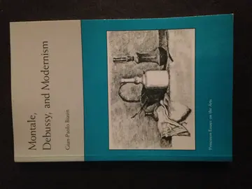Cover of Montale, Debussy, & Modernism (Paper)