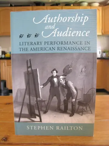 Cover of Authorship and Audience Literary Performance in the American Renaisance Paper