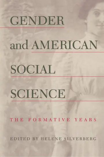 Cover of Gender and American Social Science