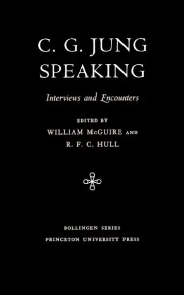 Cover of C.G. Jung Speaking