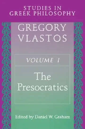 Cover of Studies in Greek Philosophy, Volume I