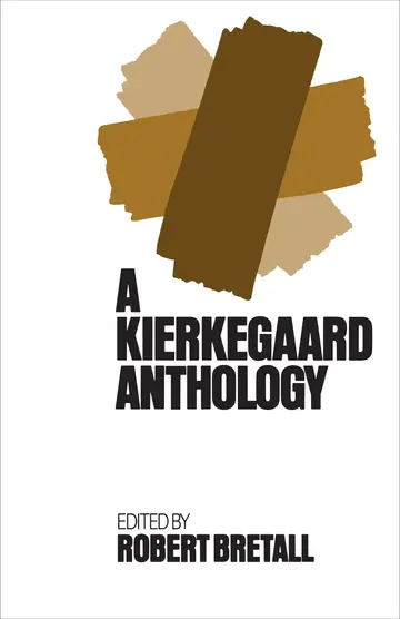 Cover of Kierkegaard Anthology