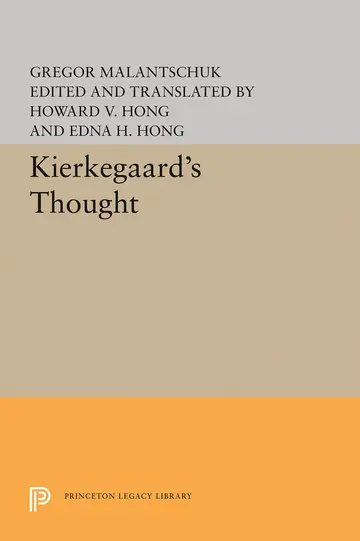 Cover of Kierkegaard`s Thought