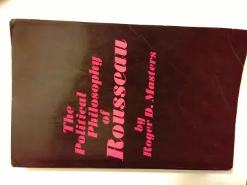 Cover of The Political Philosophy of Rousseau