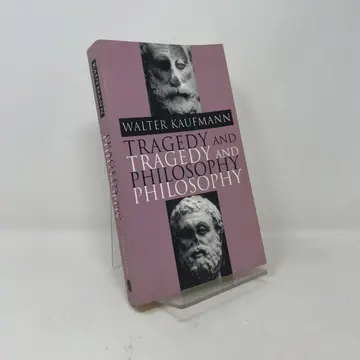 Cover of Tragedy and Philosophy