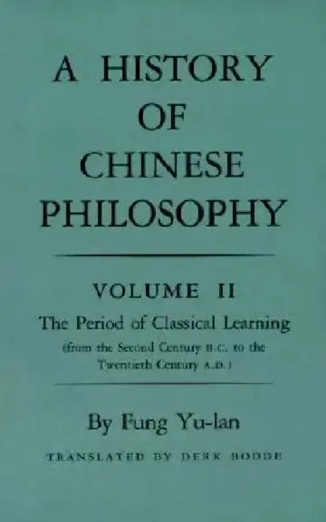 Cover of History of Chinese Philosophy, Volume 2