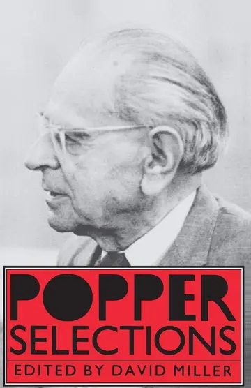 Cover of Popper Selections