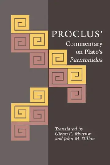 Cover of Proclus' Commentary on Plato's Parmenides