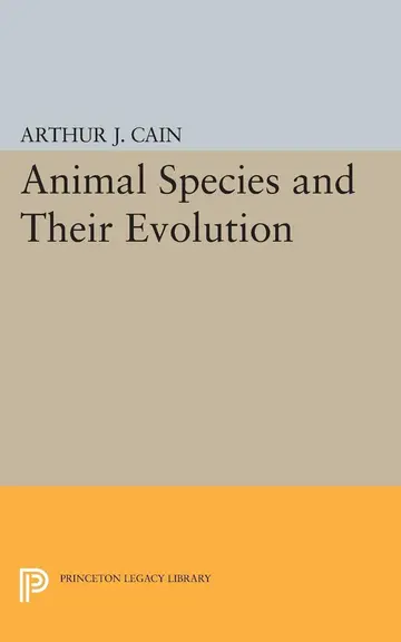 Cover of Animal Species & Their Evolution