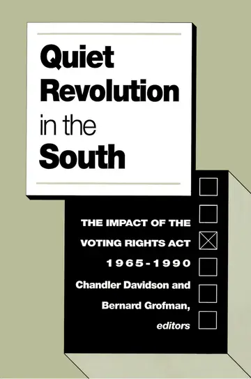 Cover of Quiet Revolution in the South
