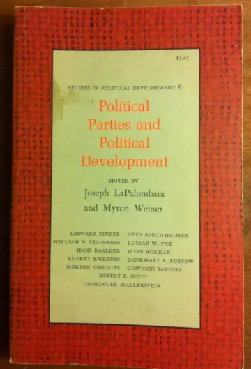 Cover of Political Parties and Political Development
