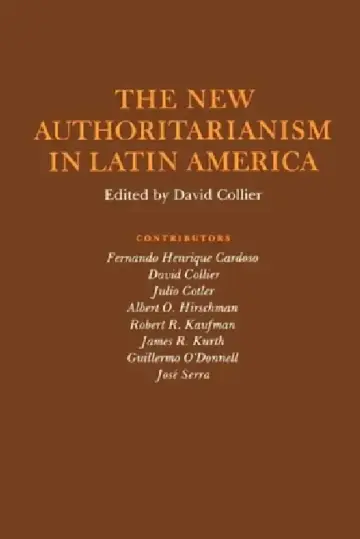Cover of The New Authoritarianism in Latin America