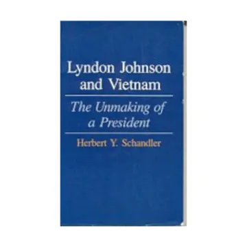 Cover of Lyndon Johnson and Vietnam