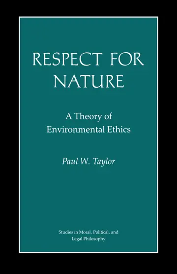 Cover of Respect for Nature – Theory of Environment Athaletics (Paper)