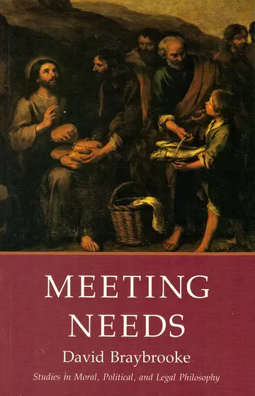 Cover of Meeting Needs (Paper)