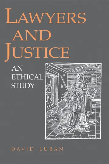 Cover of Lawyers and Justice