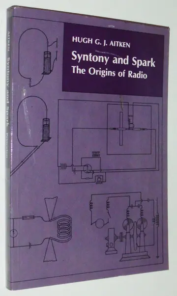 Cover of Syntony & Spark – the Origins of Radio (Paper)