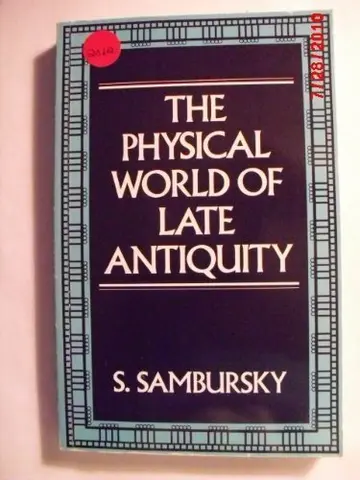 Cover of Physical World of Late Antiquity