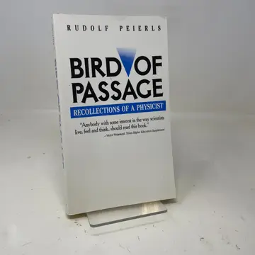 Cover of Bird of Passage – Recollections of a Physicist (Paper)