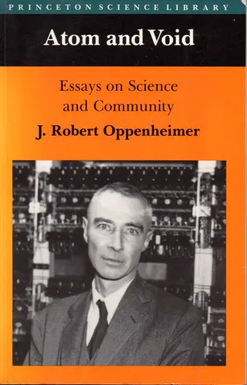 Cover of Atom & Void – Essays on Science & the Community (Paper)