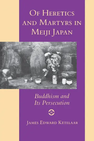 Cover of Of Heretics and Martyrs in Meiji Japan