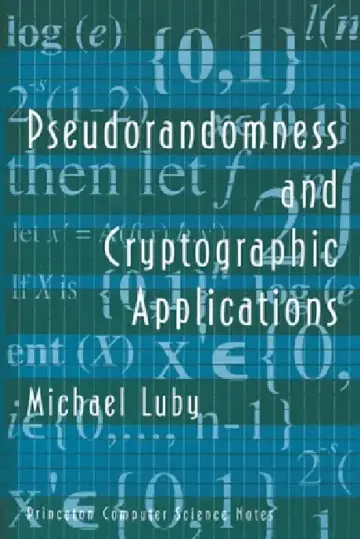 Cover of Pseudorandomness &Amp; Cryptographic Applications