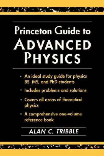 Cover of Princeton Guide to Advanced Physics