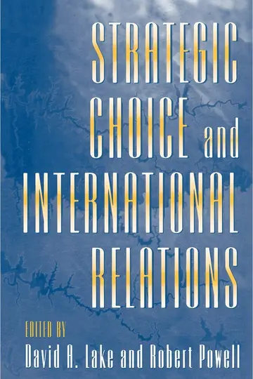Cover of Strategic Choice & International Relations