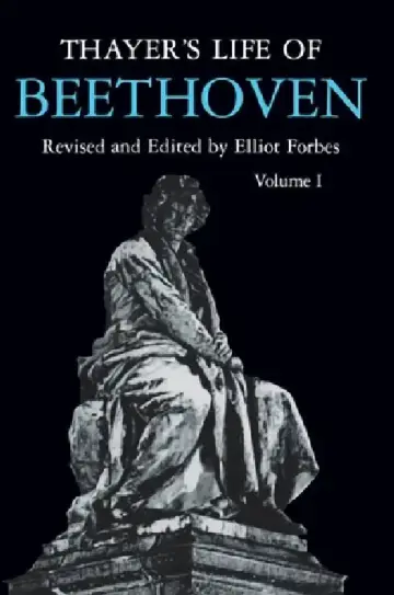 Cover of Thayer's Life of Beethoven, Part I