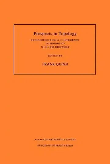 Cover of Prospects in Topology (Am-138), Volume 138
