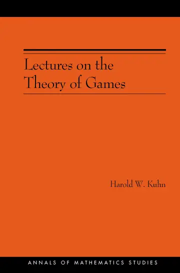 Cover of Lectures on the Theory of Games
