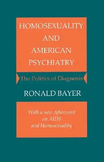 Cover of Homosexuality and American Psychiatry