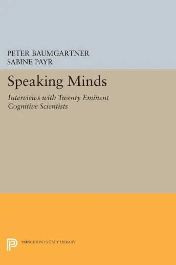Cover of Speaking Minds – Interviews with Twenty Eminent Cogitive Scientists (Paper)