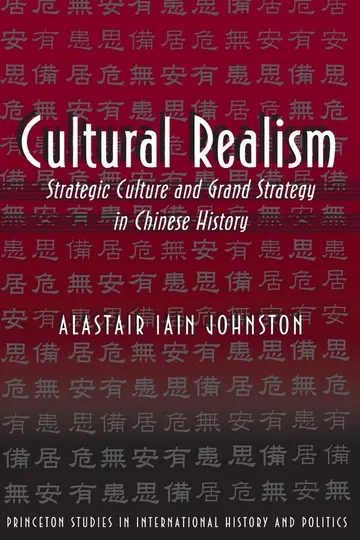 Cover of Cultural Realism – Strategic Culture & Grand Strategy in Chinese History