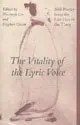 Cover of Vitality of the Lyric Voice – Shih Poetry from the Late Han to the Tan′G