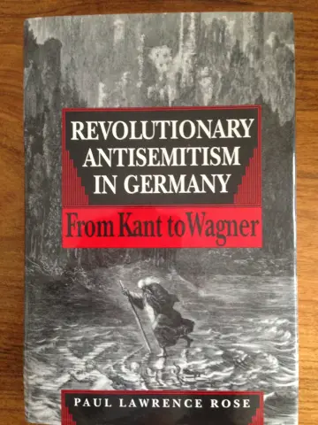Cover of Revolutionary Antisemitism in Germany from Kant to Wagner
