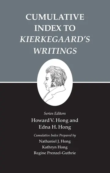 Cover of Cumulative Index to Kierkegaard's Writings