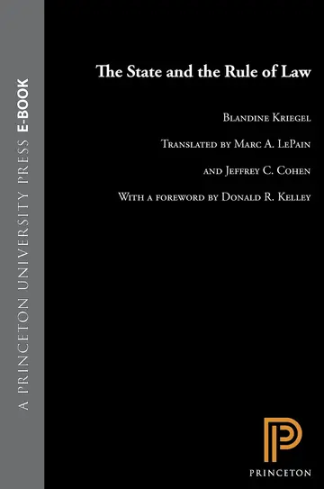 Cover of The State & the Rule of Law