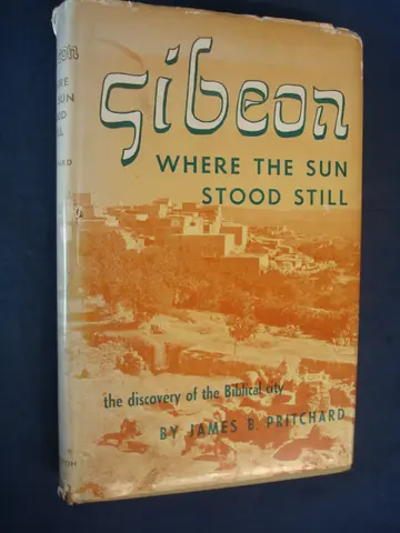 Cover of Gibeon, Where the Sun Stood Still