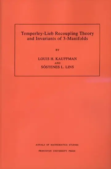 Cover of Temperley–Lieb Recoupling Theory & Invariants of 3–Manifolds