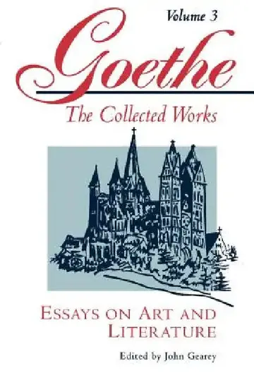 Cover of Goethe, Volume 3