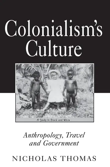 Cover of Colonialism's Culture