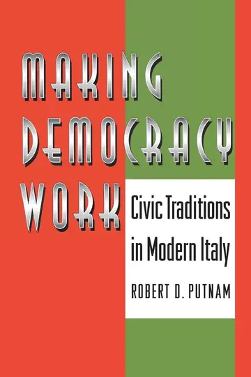 Cover of Making Democracy Work