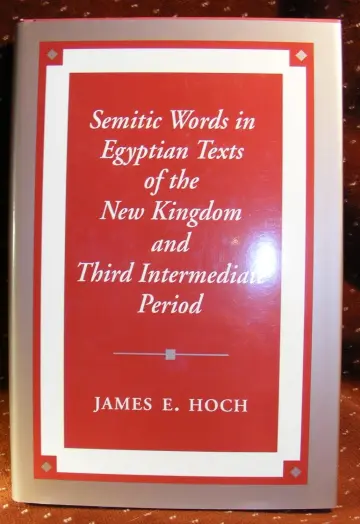 Cover of Semitic Words in Egyptian Texts of the New Kingdom & Third Intermediate Period