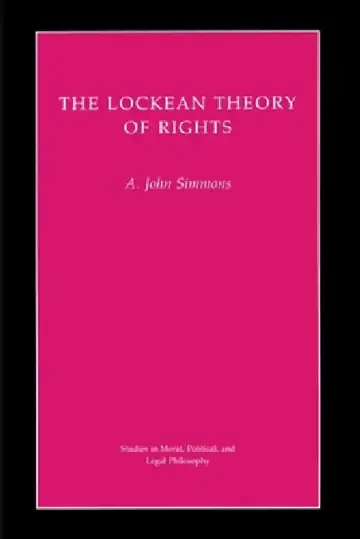 Cover of The Lockean Theory of Rights