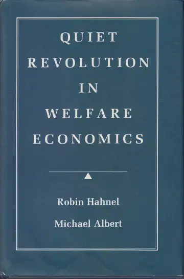 Cover of Quiet Revolution in Welfare Economics