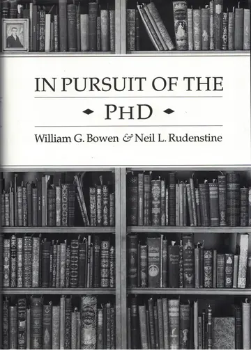 Cover of In Pursuit of the Ph.D