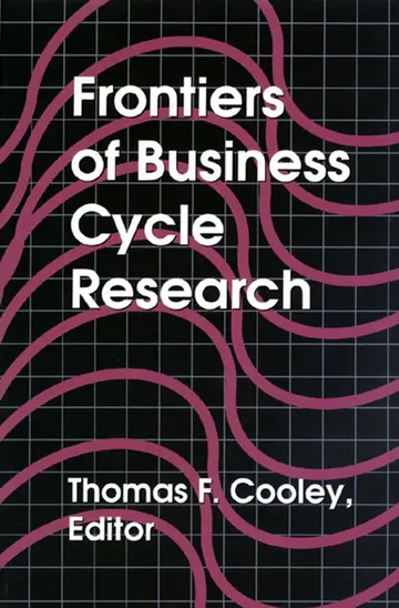 Cover of Frontiers of Business Cycle Research