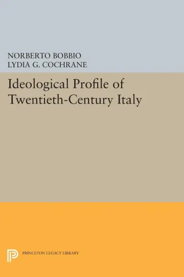 Cover of Ideological Profile of Twentieth–Century Italy
