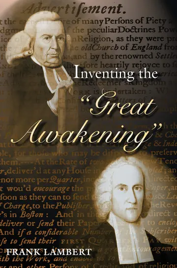 Cover of Inventing the Great Awakening